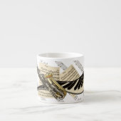 サクソフォーン及びピアノ音楽 エスプレッソカップ (正面)