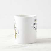 サクソフォーン コーヒーマグカップ (中央)