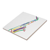 サクソフォーン タイル (側面)