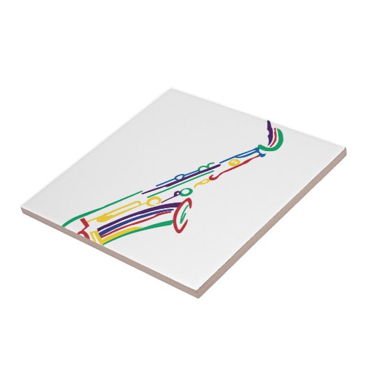 サクソフォーン タイル (側面)