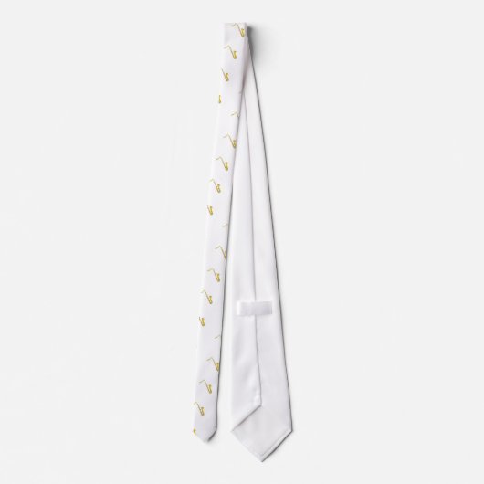 サクソフォーン ネクタイ (裏面)