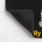 サクソフォーン、私は私のALTOサクソフォーンを愛します マウスパッド (コーナー)