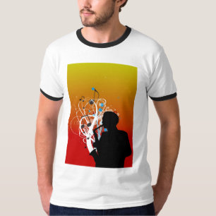 サクソフォーン Tシャツ