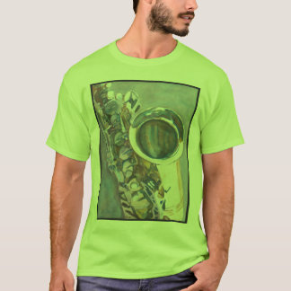サクソフォーン Tシャツ