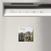 サクソンのバスティ橋スイス文字磁石 マグネット (インサイチュ (食洗機))