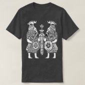 サクソンの戦士 Tシャツ (デザイン正面)