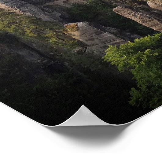 サクソンの橋のポスター ポスター (角)