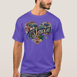 サクソンヴィンテージ色 Tシャツ
