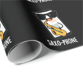 サクソ電話おもしろい携帯電話パンダークBG ラッピングペーパー (ロールコーナー)