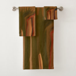 サクティサウスウェスト抽象芸術アートのダンス バスタオルセット