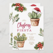 サクティサンタメキシカンサボテンクリスマスフェスタ 招待状 (正面/裏面)