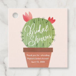 サクモダンスブライダルシャワーありがとう フェイバータグ