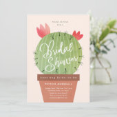 サクモダンスブライダルシャワー 招待状 (スタンド正面)