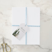 サクモダンスベビーギフトラベル- 2 x 3.5インチ ギフトタグ (より糸付き)