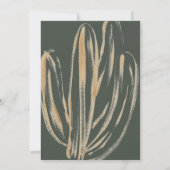 サクモダンス結婚式招待状 招待状 (裏面)