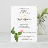 サクモダンス金ゴールドグリッターハートブライダルシャワー 招待状 (スタンド正面)