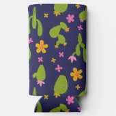 サクモノグラムのスおもしろいパーソナライズされた スリム缶クーラー (裏面)