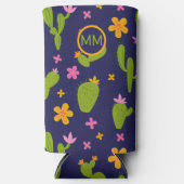 サクモノグラムのスおもしろいパーソナライズされた スリム缶クーラー (正面)