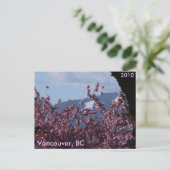 サクラと冬季オリンピック ポストカード (スタンド正面)