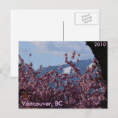 サクラと冬季オリンピック ポストカード (正面/裏面)