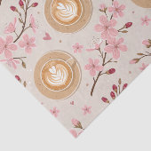 サクラの花コーヒー断熱材パターン (7) 薄葉紙 (詳細)