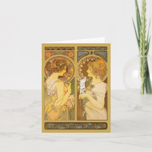 サクラソウ及びクイル シーズンカード (正面)