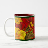 サクラソウ属の"すばらしい祖母"の第70誕生日のマグ ツートーンマグカップ (左)