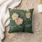 サクラソウ(サクラソウ属Aucalis) クッション (ブランケット)