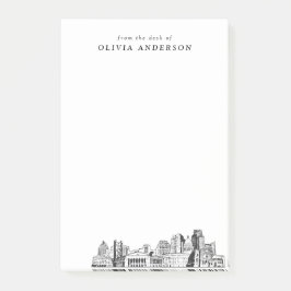 サクラメモダンントプロフェッショナルギフトパーソナライズされた ポストイット