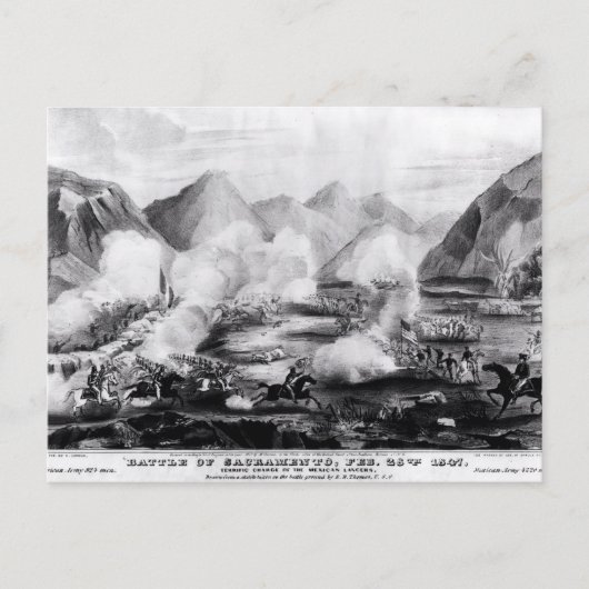 サクラメントの戦い ポストカード (正面)