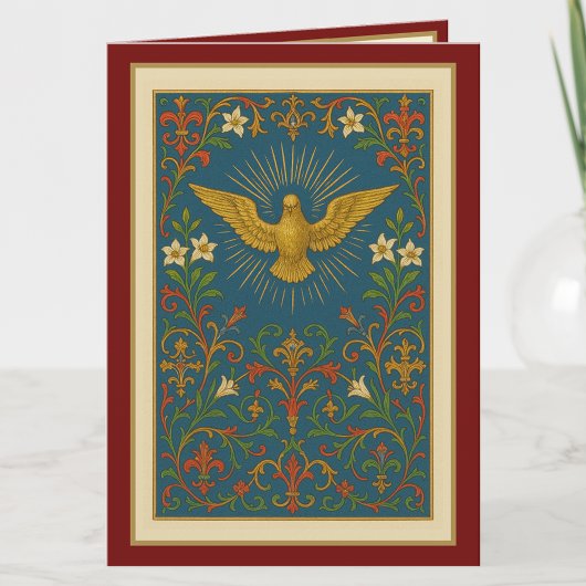 サクラメントの確認祈りの言葉グリーン金ゴールド シーズンカード