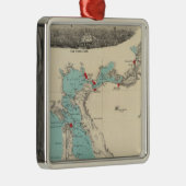 サクラメントへのサンフランシスコ メタルオーナメント (右)