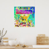 サクラメントエポック時間ポスター ポスター (キッチン)