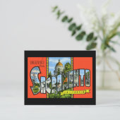 サクラメントカリフォルニアからの挨拶 ポストカード (スタンド正面)