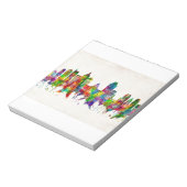 サクラメントカリフォルニアスカイライン ノートパッド (回転)