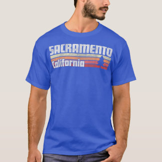 サクラメントカリフォルニアレトロスタイルヴィンテージ70s 80s tシャツ