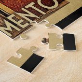 サクラメントカリフォルニアヴィンテージトラベル ジグソーパズル (側面)