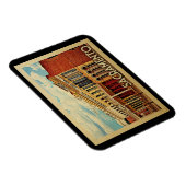 サクラメントカリフォルニアヴィンテージトラベル マグネット (右側)