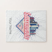 サクラメントカリフォルニア統一された州スカイラインUSA ジグソーパズル (横)