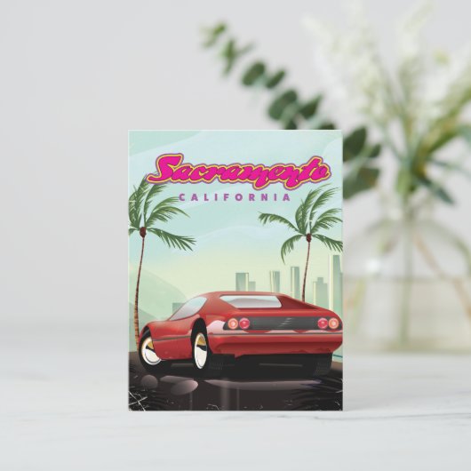 サクラメントカリフォルニア ポストカード (スタンド正面)