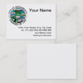 サクラメントシール市 名刺 (正面/裏面)