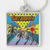 サクラメントフリーダムキーチェーン キーホルダー (正面)