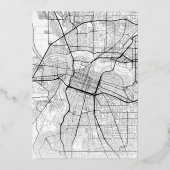 サクラメントラブロケーター |結婚式の日付の保存 箔招待状 (裏面)