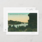 サクラメントリバーシーンコルサ, CA ポストカード (正面/裏面)