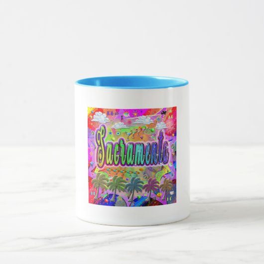 サクラメントヴィスタ表現マグ マグカップ (中央)