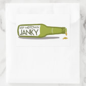 サクラメント保「ミッドタウンヤンキー」ボトルステッカー 長方形シール (バッグ)