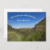 サクラメント山々はニュー転がメキシコの高に近い ポストカード (正面/裏面)