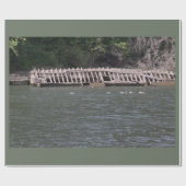 サクラメント川 ラッピングペーパー (フラット)