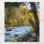 サクラメント川 ワインラベル (シングルラベル)