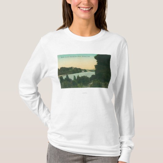 サクラメント川SceneColusa、カリフォルニア Tシャツ (正面)